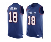 Men Nike Buffalo Bills #18 Andre Holmes Limited Royal Blue Player Name & Number Tank Top NFL Jersey Men Nike Buffalo Bills #18 Andre Holmes Limited Royal Blue Player Name & Number Tank Top NFL Jersey