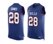 Men Nike Buffalo Bills #28 E.J. Gaines Limited Royal Blue Player Name & Number Tank Top NFL Jersey Men Nike Buffalo Bills #28 E.J. Gaines Limited Royal Blue Player Name & Number Tank Top NFL Jersey