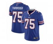 Men Nike Buffalo Bills #75 Eddie Yarbrough Royal Blue Team Color Vapor Untouchable Limited Player NFL Jersey Men Nike Buffalo Bills #75 Eddie Yarbrough Royal Blue Team Color Vapor Untouchable Limited Player NFL Jersey