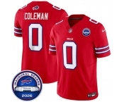 Men's Buffalo Bills #0 Keon Coleman Red F.U.S.E. 2026 Inaugural Season at Highmark Stadium Football Stitched Jersey Men's Buffalo Bills #0 Keon Coleman Red F.U.S.E. 2026 Inaugural Season at Highmark Stadium Football Stitched Jersey