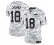 Men's Buffalo Bills #18 Amari Cooper 2024 F.U.S.E. Arctic Camo Salute to Service Limited Football Stitched Jersey
