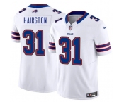 Men's Buffalo Bills #31 Maxwell Hairston White 2025 Draft F.U.S.E. Vapor Untouchable Limited Football Stitched Jersey