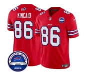 Men's Buffalo Bills #86 Dalton Kincaid Red F.U.S.E. 2026 Inaugural Season at Highmark Stadium Football Stitched Jersey Men's Buffalo Bills #86 Dalton Kincaid Red F.U.S.E. 2026 Inaugural Season at Highmark Stadium Football Stitched Jersey