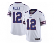 Men's Nike Buffalo Bills #12 Jim Kelly Vapor Untouchable Limited White NFL Jersey