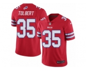 Men's Nike Buffalo Bills #35 Mike Tolbert Limited Red Rush NFL Jersey Men's Nike Buffalo Bills #35 Mike Tolbert Limited Red Rush NFL Jersey