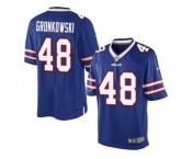 Men's Nike Buffalo Bills #48 Glenn Gronkowski Limited Royal Blue Team Color NFL Jersey
