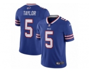 Men's Nike Buffalo Bills #5 Tyrod Taylor Vapor Untouchable Limited Royal Blue Team Color NFL Jersey Men's Nike Buffalo Bills #5 Tyrod Taylor Vapor Untouchable Limited Royal Blue Team Color NFL Jersey