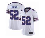 Men's Nike Buffalo Bills #52 Preston Brown Vapor Untouchable Limited White NFL Jersey Men's Nike Buffalo Bills #52 Preston Brown Vapor Untouchable Limited White NFL Jersey