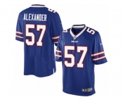 Men's Nike Buffalo Bills #57 Lorenzo Alexander Limited Royal Blue Team Color NFL Jersey