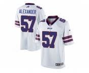 Men's Nike Buffalo Bills #57 Lorenzo Alexander Limited White NFL Jersey