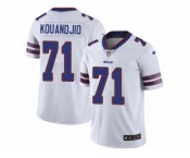 Men's Nike Buffalo Bills #71 Cyrus Kouandjio Vapor Untouchable Limited White NFL Jersey