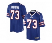 Men's Nike Buffalo Bills #73 Dion Dawkins Limited Royal Blue Team Color NFL Jersey