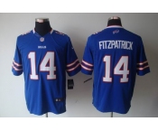 nike nfl jerseys buffalo bills #14 ryan fitzpatrick blue[nike limited]