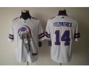 nike nfl jerseys buffalo bills #14 ryan fitzpatrick white[helmet tri-blend limited]