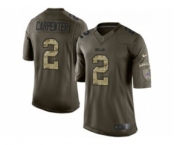 nike nfl jerseys buffalo bills #2 carpenter army green[nike Limited Salute To Service]