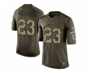 nike nfl jerseys buffalo bills #23 williams army green[nike Limited Salute To Service]