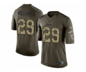 nike nfl jerseys buffalo bills #29 karlos williams army green[nike Limited Salute To Service][williams]