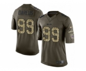 nike nfl jerseys buffalo bills #99 dareus army green[nike Limited Salute To Service]