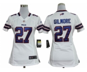 nike women nfl jerseys buffalo bills #27 gilmore white[nike]