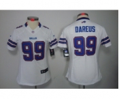 nike women nfl jerseys buffalo bills #99 dareus white[nike limited]