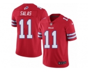 Youth Nike Buffalo Bills #11 Greg Salas Limited Red Rush NFL Jersey