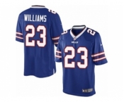Youth Nike Buffalo Bills #23 Aaron Williams Royal Blue Team Color NFL Jersey
