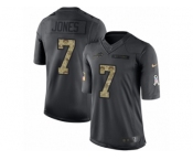 Youth Nike Buffalo Bills #7 Cardale Jones Limited Black 2016 Salute to Service NFL Jersey