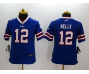nike youth nfl jerseys buffalo bills #12 kelly blue[nike]