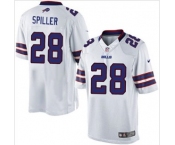 nike youth nfl jerseys buffalo bills #28 spiller white[nike limited]
