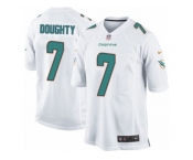 Men Nike Miami Dolphins #7 Brandon Doughty Game White NFL Jersey