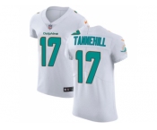 Nike Miami Dolphins #17 Ryan Tannehill White Men Stitched NFL Vapor Untouchable Elite Jersey