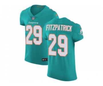 Nike Miami Dolphins #29 Minkah Fitzpatrick Aqua Green Team Color Men Stitched NFL Vapor Untouchable Elite Jersey
