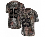 Men's Nike Miami Dolphins #25 Xavien Howard Limited Camo Rush Realtree NFL Jersey