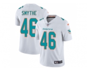 Nike Miami Dolphins #46 Durham Smythe White Men Stitched NFL Vapor Untouchable Limited Jersey