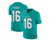 Youth Nike Miami Dolphins #16 Matt Haack Aqua Green Team Color Vapor Untouchable Limited Player NFL Jersey