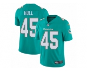 Youth Nike Miami Dolphins #45 Mike Hull Aqua Green Team Color Vapor Untouchable Limited Player NFL Jersey