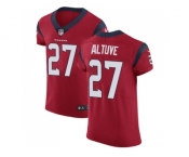 Nike Houston Texans #27 Jose Altuve Red Alternate Men Stitched NFL Vapor Untouchable Elite Jersey