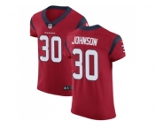 Nike Houston Texans #30 Kevin Johnson Red Alternate Men Stitched NFL Vapor Untouchable Elite Jersey