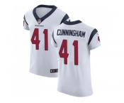 Nike Houston Texans #41 Zach Cunningham White Men Stitched NFL Vapor Untouchable Elite Jersey