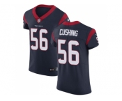 Nike Houston Texans #56 Brian Cushing Navy Blue Team Color Men Stitched NFL Vapor Untouchable Elite Jersey