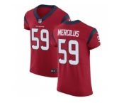 Nike Houston Texans #59 Whitney Mercilus Red Alternate Men Stitched NFL Vapor Untouchable Elite Jersey