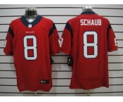 nike nfl jerseys houston texans #8 schaub red[Elite]