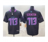 Men Houston Texans #713 Screwston Black F U S E 2025 DJ SCREW Vapor Limited Stitched Football Jersey