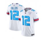 Men's Houston Texans #12 Nico Collins White 2026 F.U.S.E. Rivalries Collection Limited Football Stitched Jersey Men's Houston Texans #12 Nico Collins White 2026 F.U.S.E. Rivalries Collection Limited Football Stitched Jersey