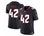 Men's Houston Texans #42 Evan Hull Navy 2nd Alternate 2026 F.U.S.E. Vapor Limited Football Stitched Jersey Men's Houston Texans #42 Evan Hull Navy 2nd Alternate 2026 F.U.S.E. Vapor Limited Football Stitched Jersey