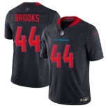 Men's Houston Texans #44 British Brooks Navy 2nd Alternate 2025 F.U.S.E. Vapor Limited Football Stitched Jersey
