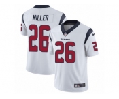 Men's Nike Houston Texans #26 Lamar Miller Vapor Untouchable Limited White NFL Jersey