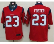 nike nfl jerseys houston texans #23 foster red[nike limited]