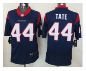 nike nfl jerseys houston texans #44 tate blue[nike limited]