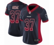 Women's Houston Texans #37 Jahleel Addae Limited Navy Blue Rush Drift Fashion Football Jersey